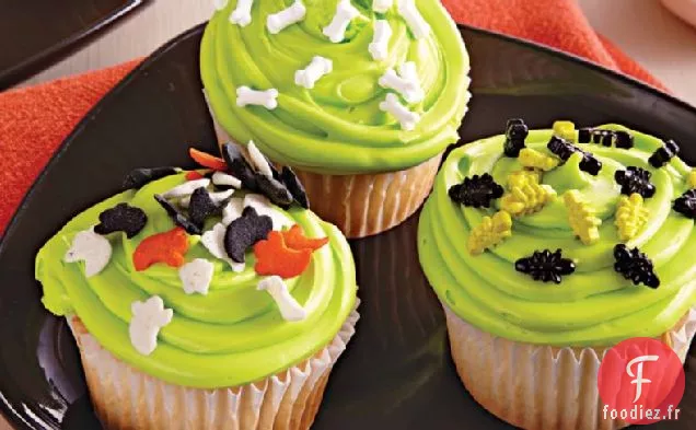 Cupcakes Verts à la Boue