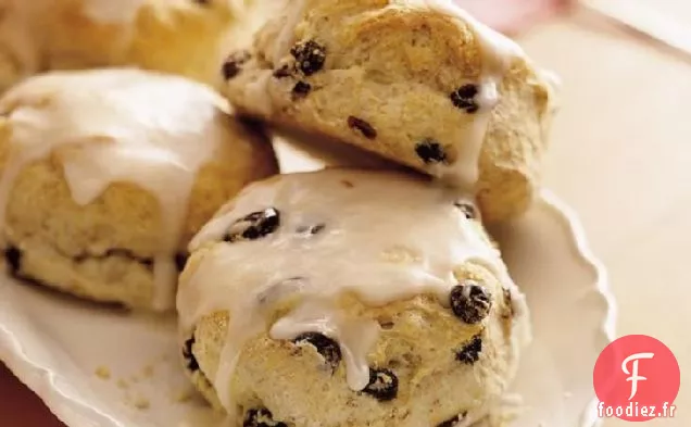 Biscuits Glacés aux Raisins Secs et à la Cannelle