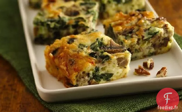 Entrées aux Noix de Pécan aux Champignons Sans Gluten