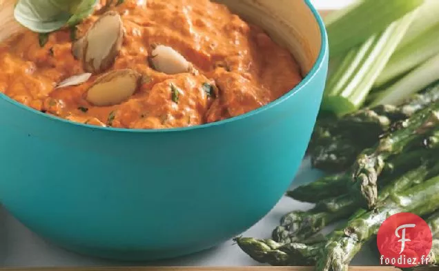 Trempette au Poivron Rouge Rôti