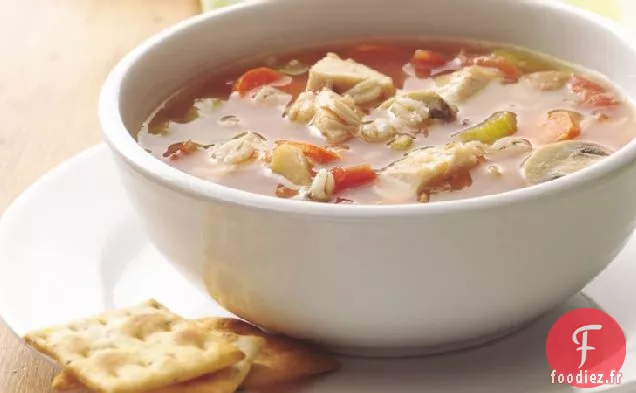 Soupe au Poulet et à l'Orge