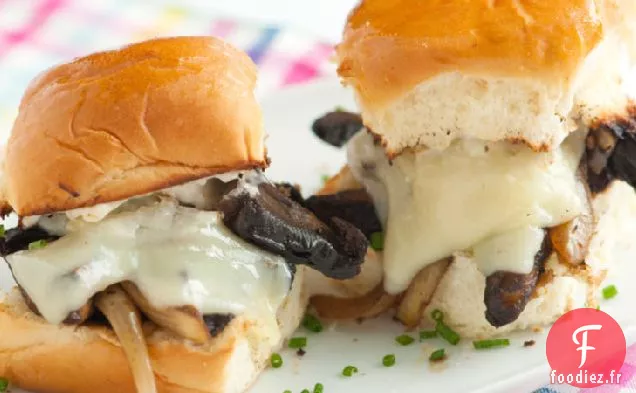 Sliders Portabella au Fromage