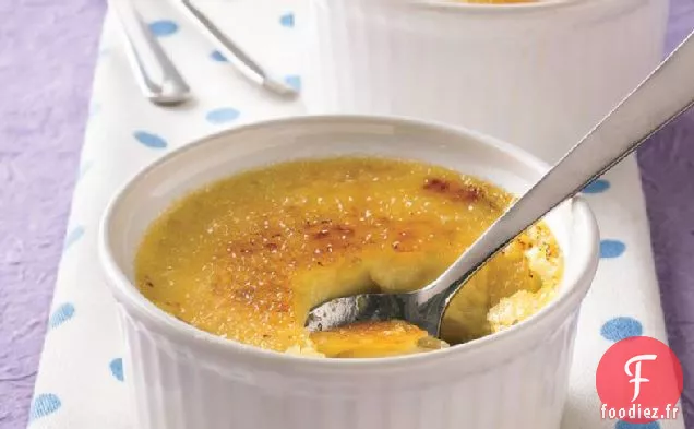 Crème Brûlée À la Marmelade d'Orange