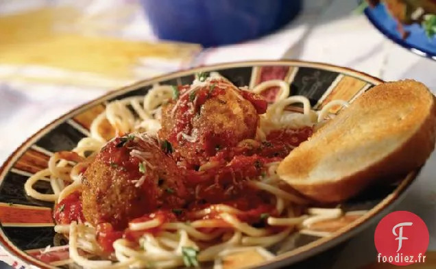 Spaghetti et Boulettes de Riz Épicées