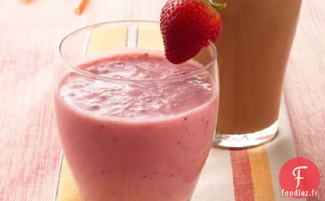 Smoothies aux Fraises Fraîches