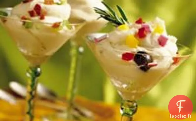 Purée de Pommes de Terre à l'Ail Rôtie avec Garnitures