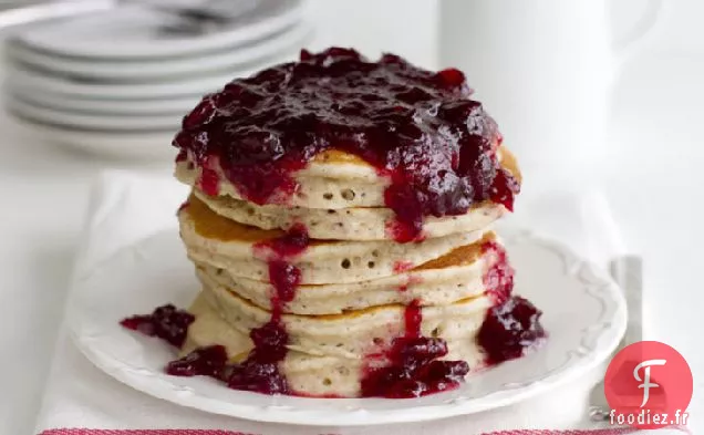 Crêpes aux Canneberges