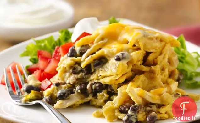 Cocotte d'Enchilada de Poulet au Chili Vert à la Mijoteuse