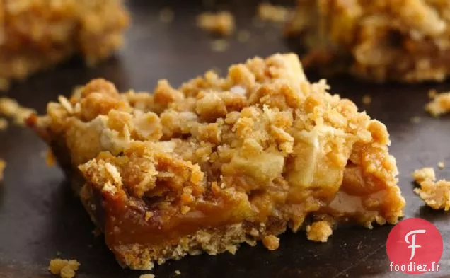 Barres de Pommes Au Caramel