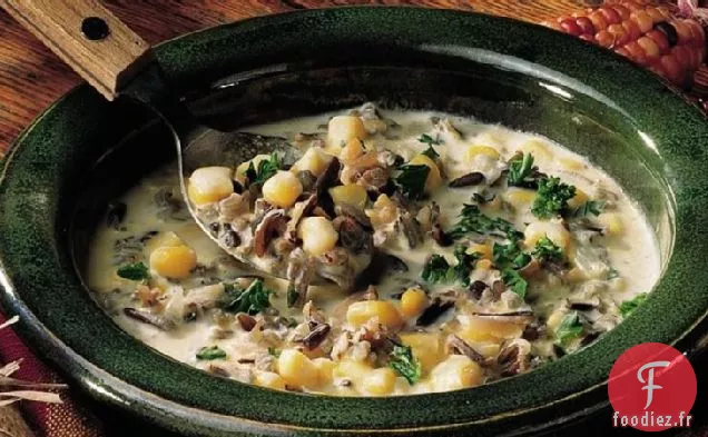 Soupe de Riz Sauvage - Maïs