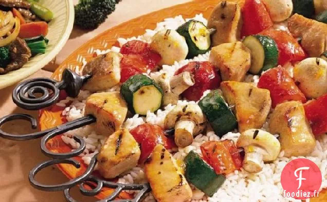 Brochettes de Porc Grillées