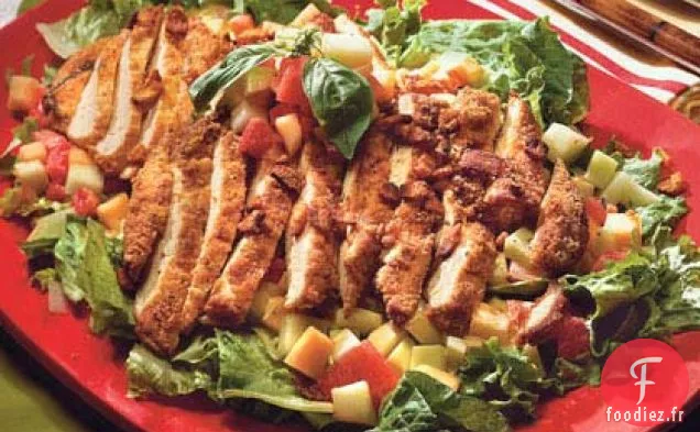 Salade Pique-Nique Hoover Avec Vinaigrette Au Miel Et À La Moutarde