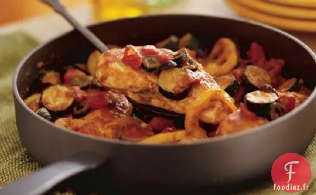 Poulet à la Poêle Marocain