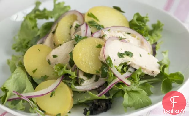 Salade de Poulet et Pommes de Terre au Persil