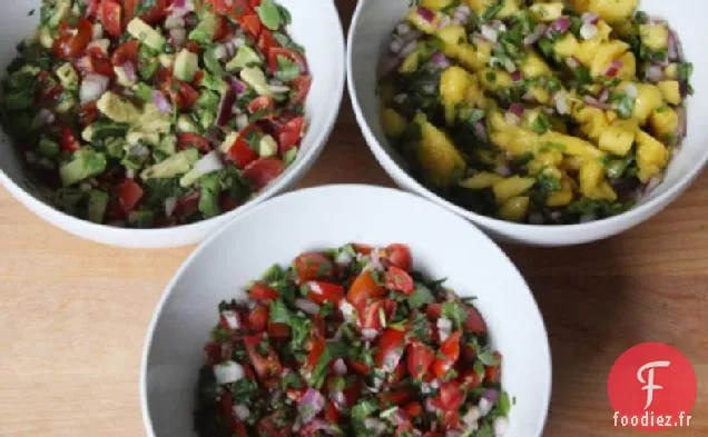 Trio de Salsa Fraîche