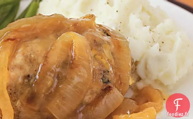 Pains de Viande de Dinde à la Sauge avec Sauce