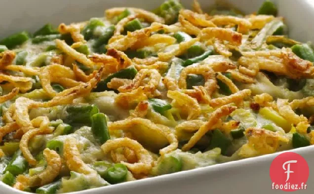 Haricots Verts aux Poireaux