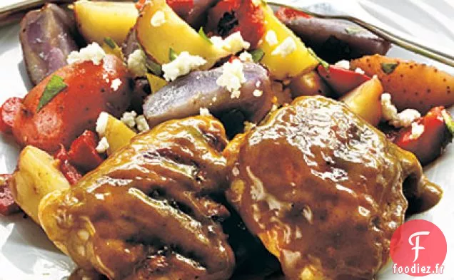 Cuisses de Poulet à la Moutarde Douce