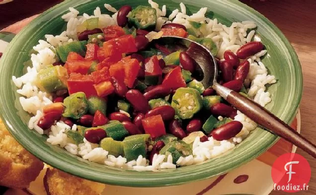 Haricots Rouges et Riz pour deux