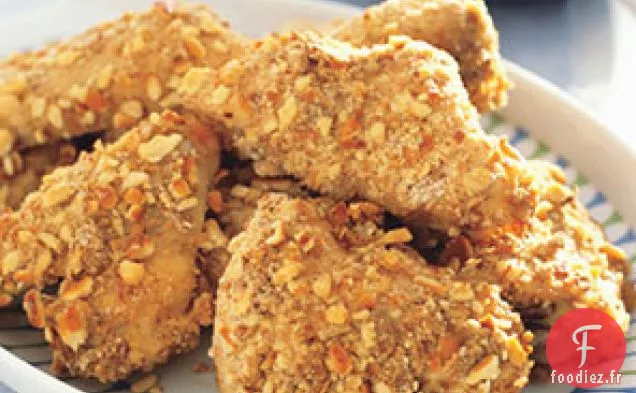 Poulet cuit au Bretzel et moutarde