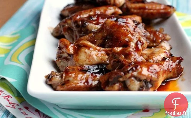 Ailes de Sauce Bbq au Chili Et à l'Ail