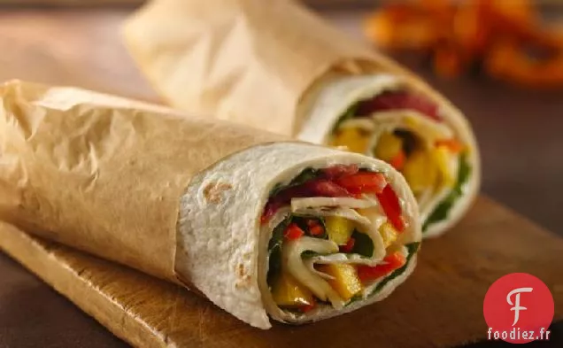Wraps de Légumes du Jardin