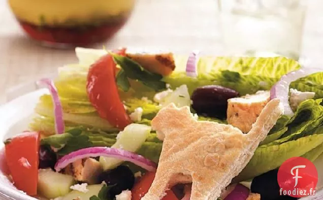 Salade de Poulet Grecque Scaredy-Cat