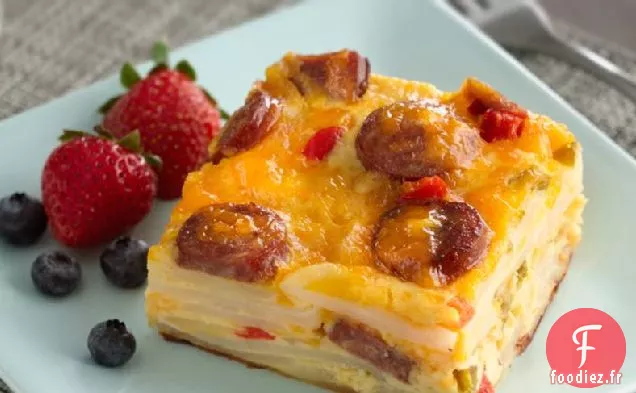 Faire Cuire à l'avance les Œufs de Pommes De Terre à la Saucisse