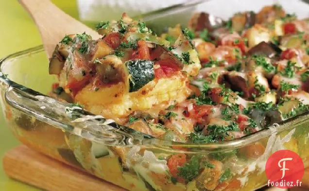 Cuisson à la Ratatouille Polenta