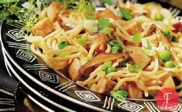 Dinde Fumée Lo Mein
