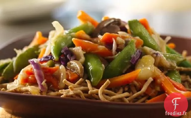 Chow Mein aux Légumes Facile