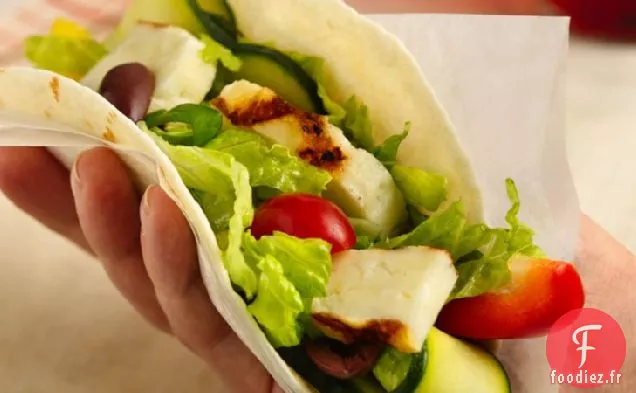 Tacos au Fromage Grillé Grec
