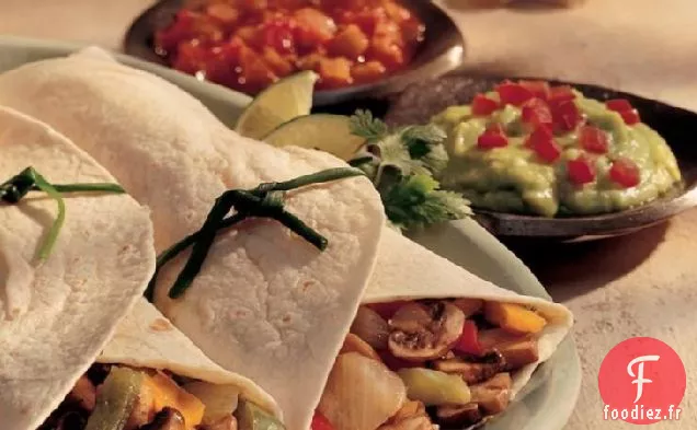 Fajitas aux Champignons Portabella