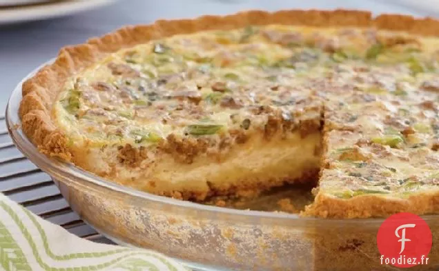 Quiche à la Saucisse de Dinde