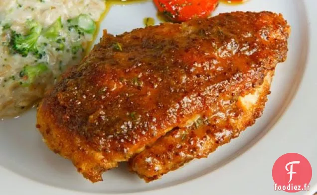 Poulet Glacé À L'Érable Et À La Moutarde