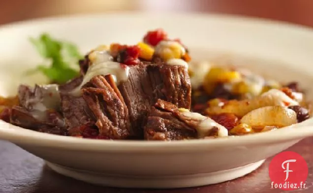 Steak Rond Tex-Mex à Mijoteuse