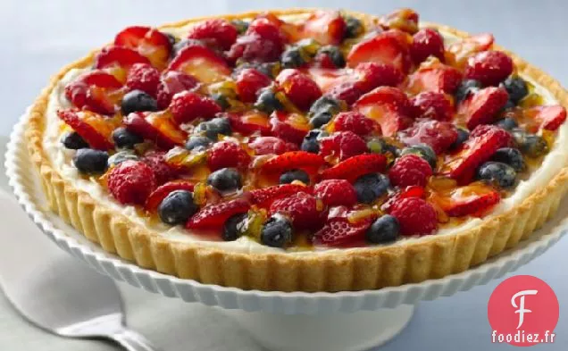 Tarte aux Baies Glacées