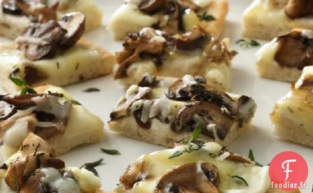 Pizza aux Champignons Sauvages