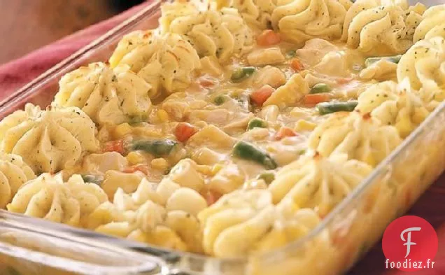 Cuisson au Poulet Garni de Pommes de Terre Ranch