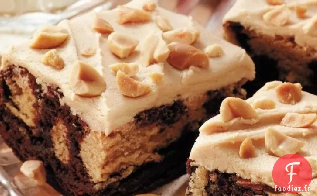 Brownies Ondulés au Beurre d'Arachide