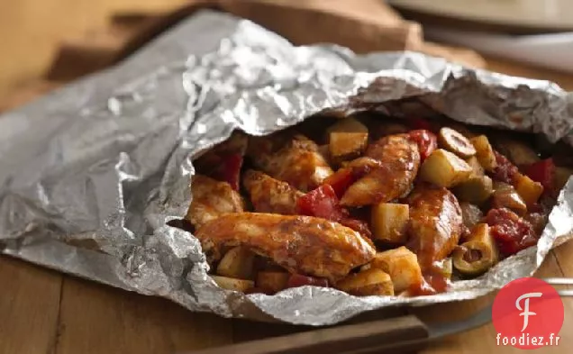 Souper de Poulet Espagnol Grillé