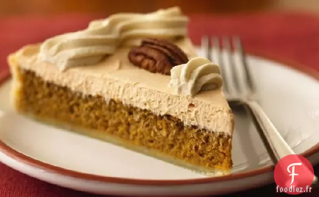 Tarte à la Crème au Caramel à la Citrouille