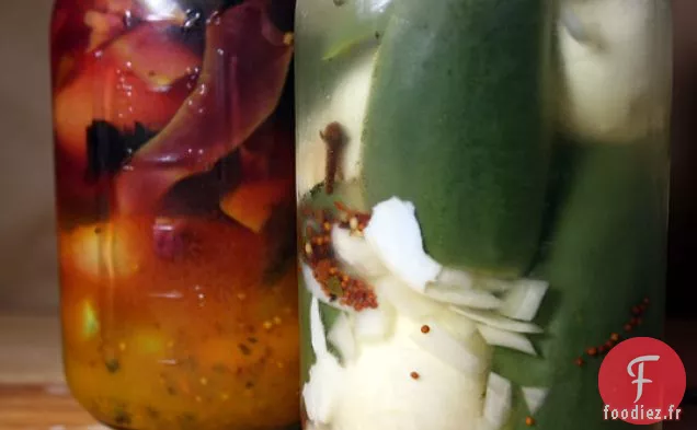 Oeufs Marinés Aux Jalapenos