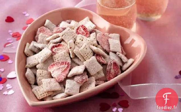 Mélange Chex® Fraises et Chocolat Blanc