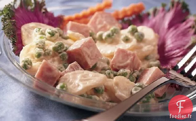 Salade Crémeuse de Jambon et de Pommes de Terre