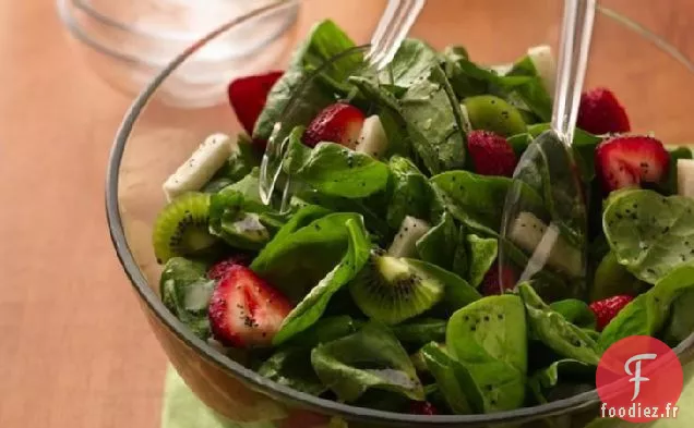 Salade Épinards-Fraises