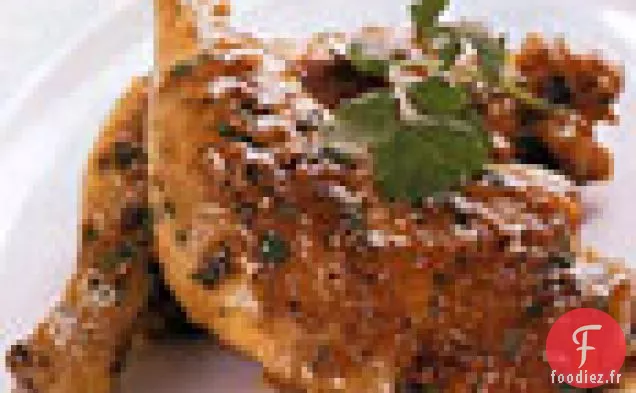 Poulet à la Coriandre et aux Graines de Moutarde