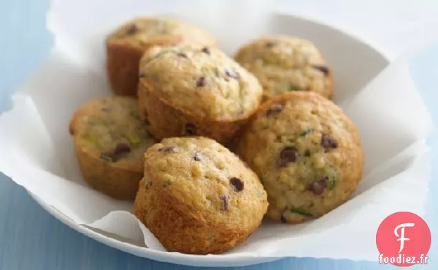 Mini Muffins Courgettes-Pépites de Chocolat