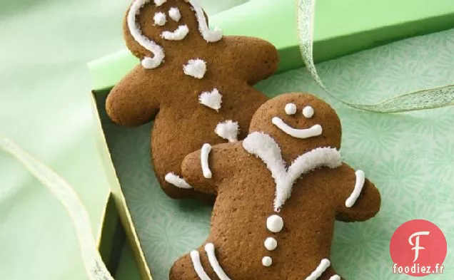 Biscuits au Pain d'Épice avec Glaçage Royal
