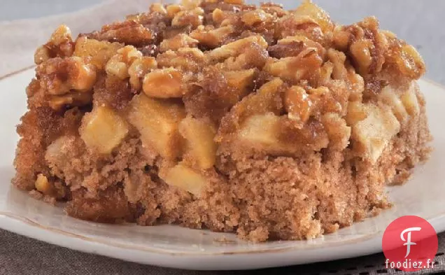 Gâteau aux Pommes et aux Épices à l'envers